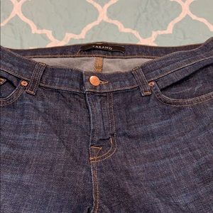 Slightly worn J Brand boyfriend jeans